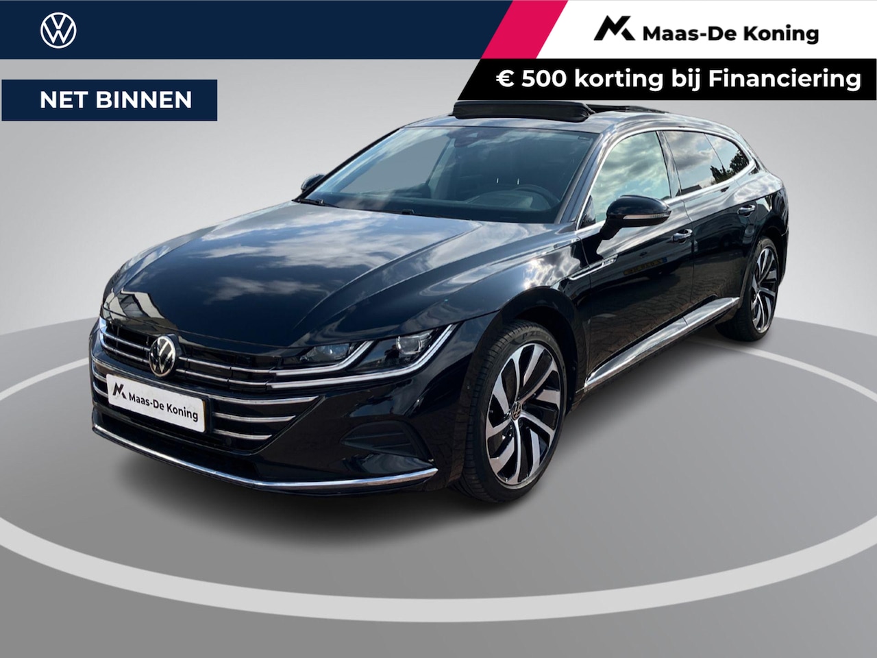 Volkswagen Arteon Shooting Brake - 1.4TSIe Hybrid 160KW/218PK DSG R-Line Panoramadak · Leer · 360°Camera + Parkeersensoren · - AutoWereld.nl