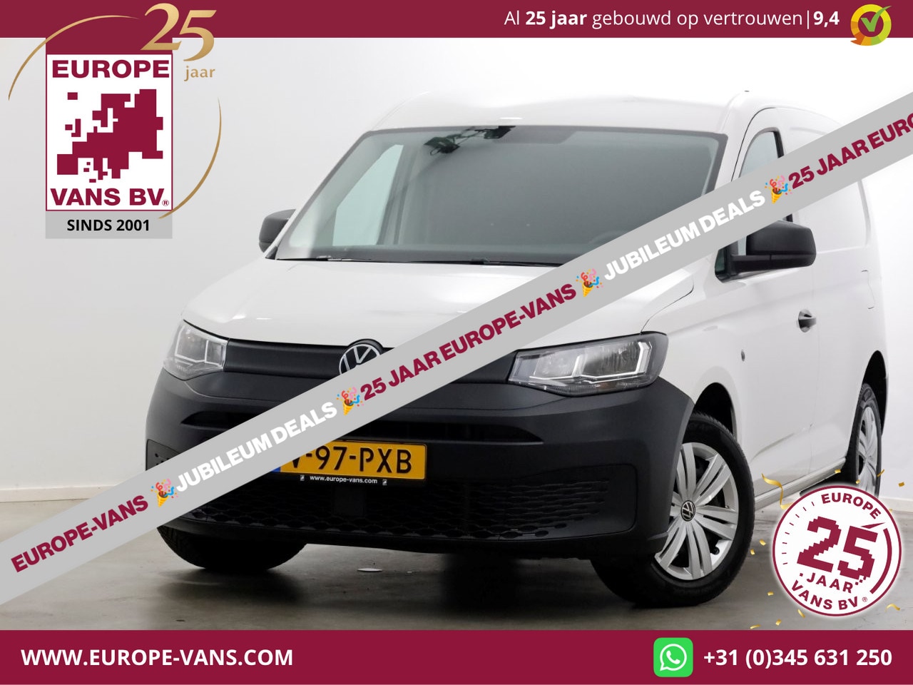 Volkswagen Caddy Cargo - 2.0 TDI Airco/CarPlay/Cruise Control 03-2023 - AutoWereld.nl