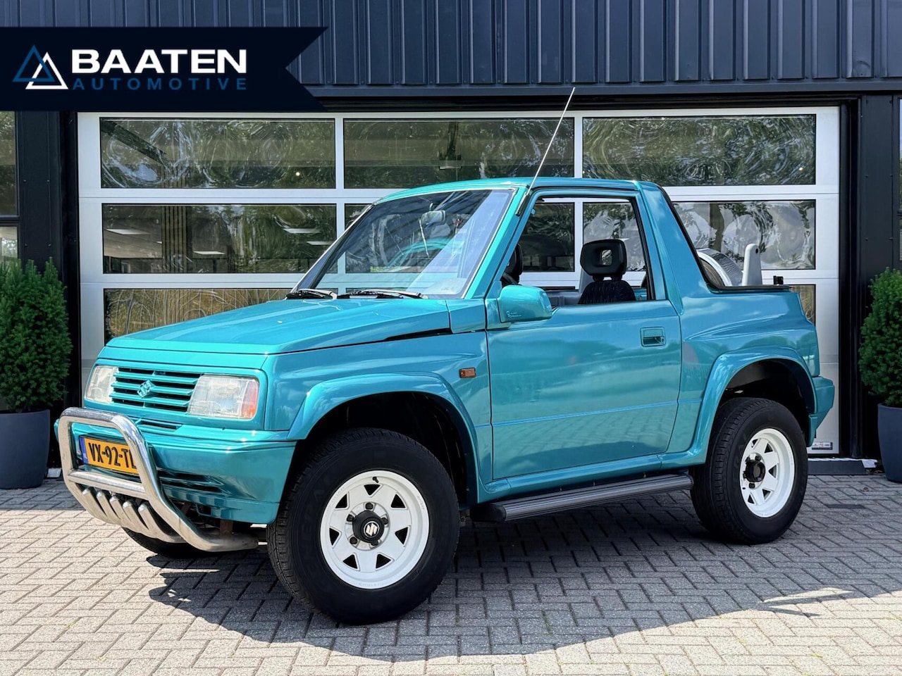 Suzuki Vitara - 1.6 JLX Cabrio|Uniek|93.000 KM|Gerestaureerd|Bullbar - AutoWereld.nl