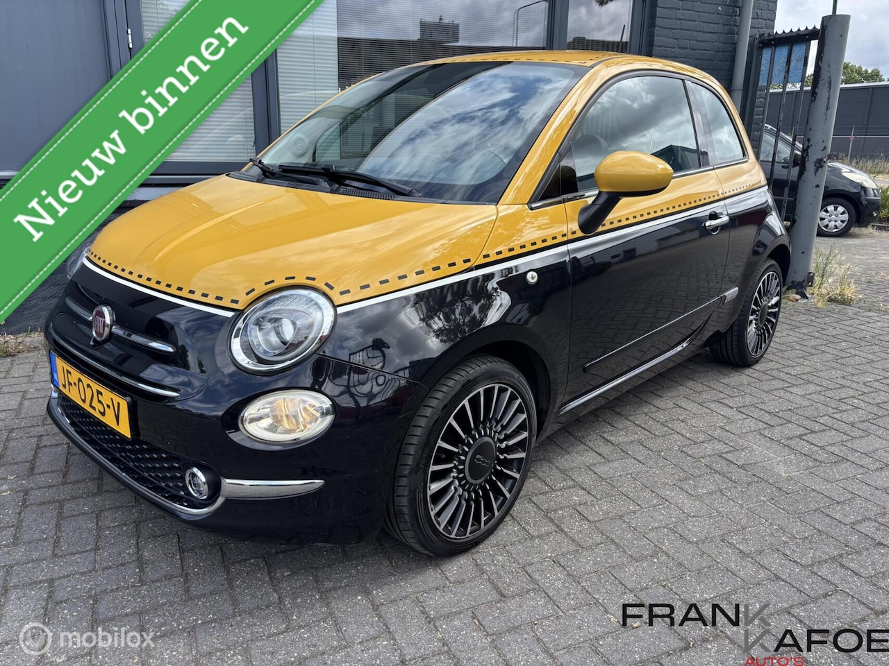 Fiat 500 - 0.9 TwinAir Turbo Lounge ECC Navi LMV 16" Bl.tooth Virtual PDC - AutoWereld.nl