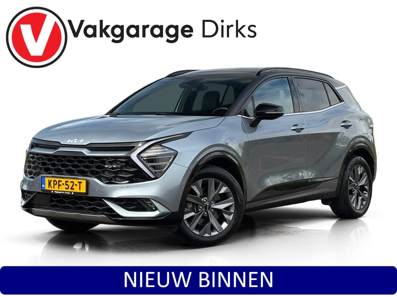 Kia Sportage - 1.6 T-GDi Hybrid GT-PlusLine ✅ Pano ✅ H/K ✅ 360CAM - AutoWereld.nl