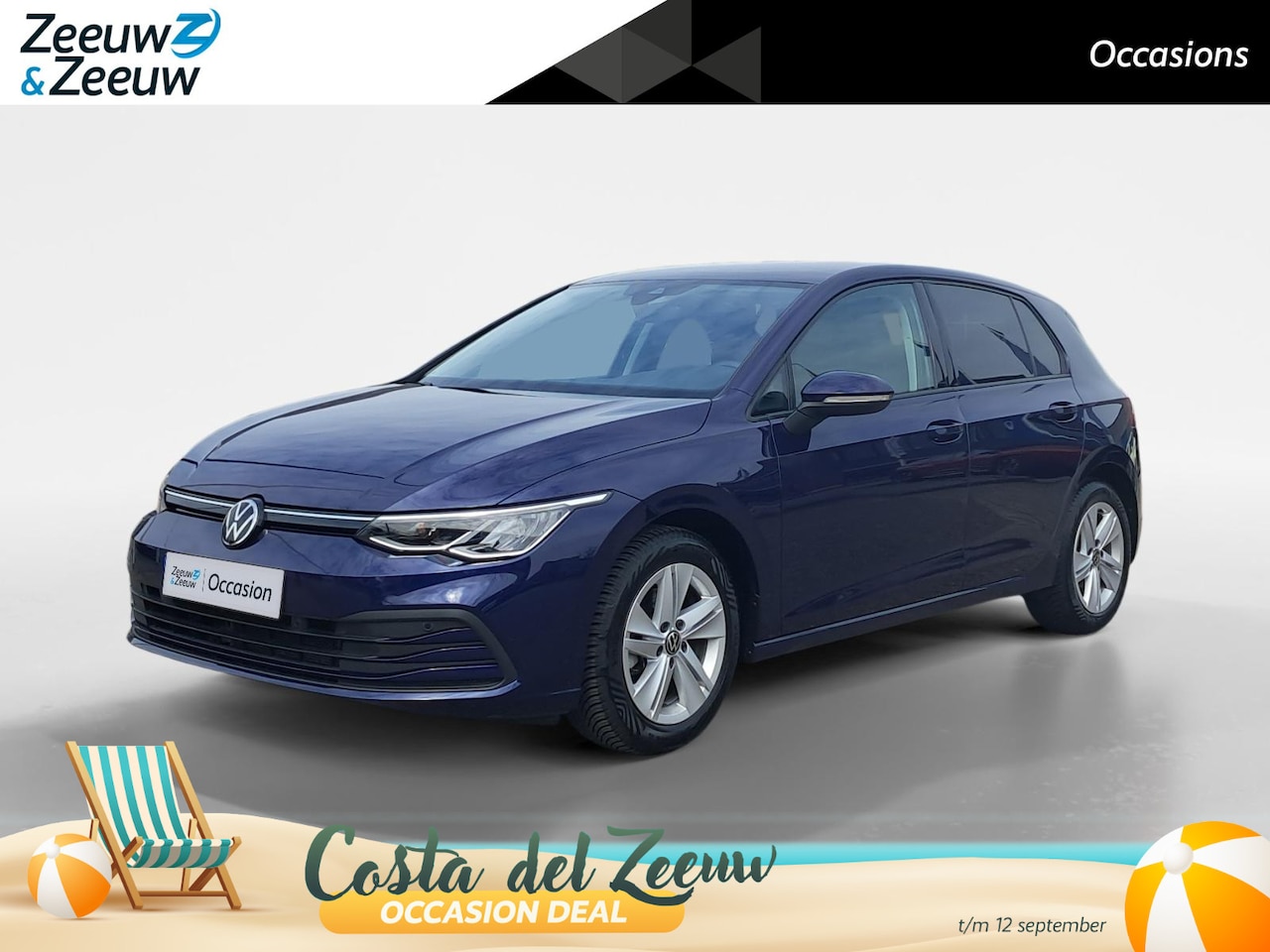 Volkswagen Golf - 1.0 eTSI Life Business | DSG | Elek. Stoelverstelling | Stoelverwarming - AutoWereld.nl