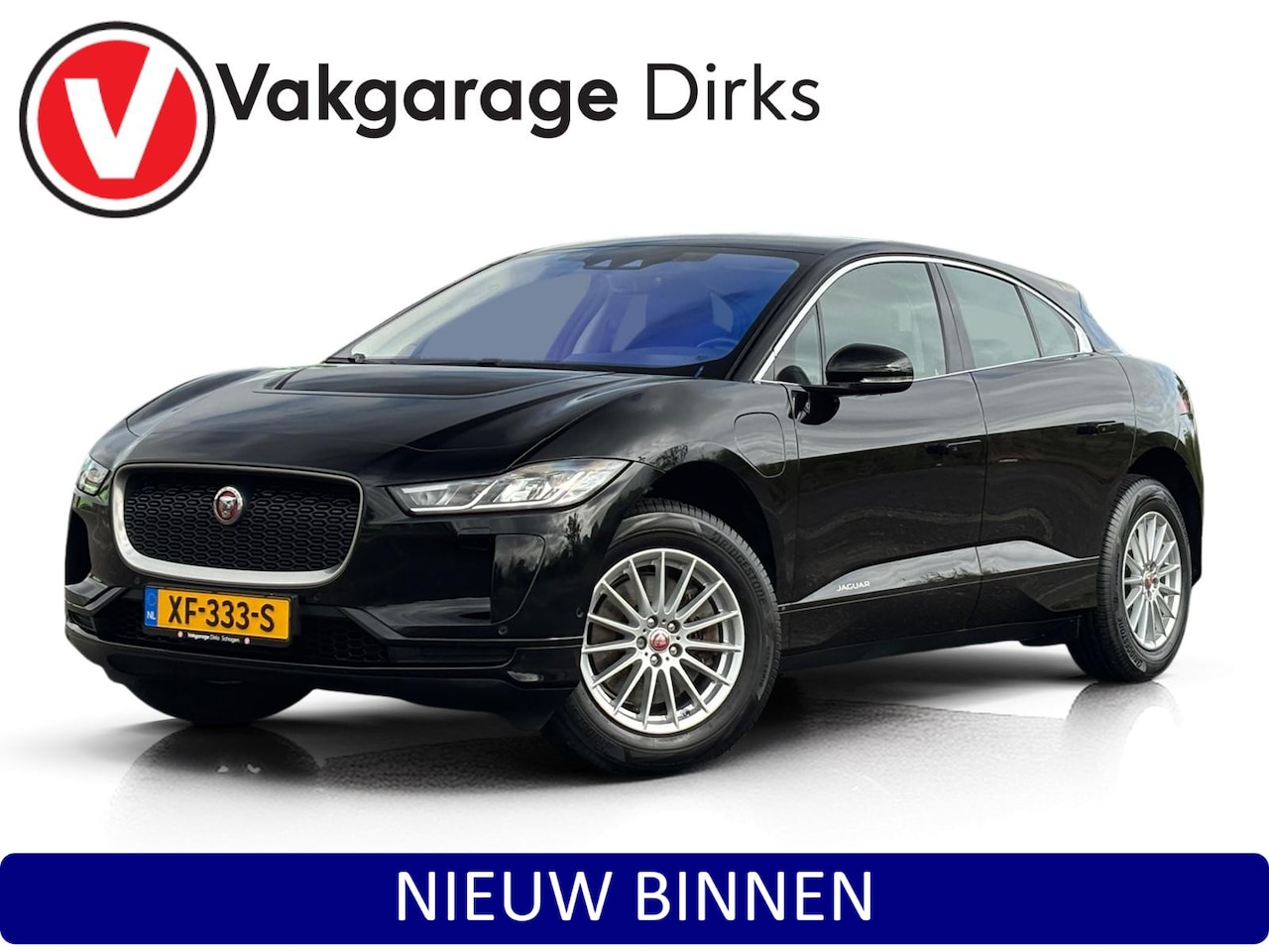 Jaguar I-PACE - EV400 S 90 kWh ✅ Leder ✅ Stoelverwarming ✅ Trekhaak - AutoWereld.nl