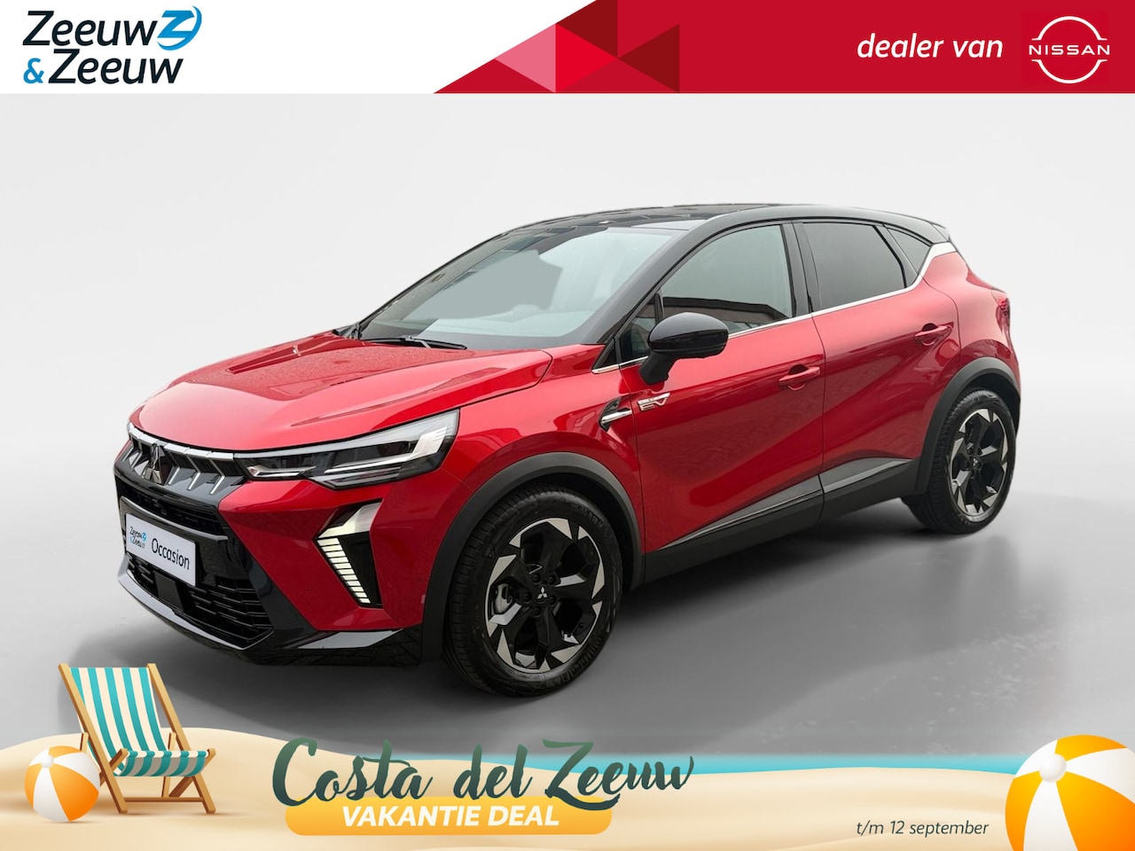 Mitsubishi ASX - 1.6 HEV AT Instyle | Adaptive Cruise Control | Climate Control | Schuif- kanteldak | Leder - AutoWereld.nl