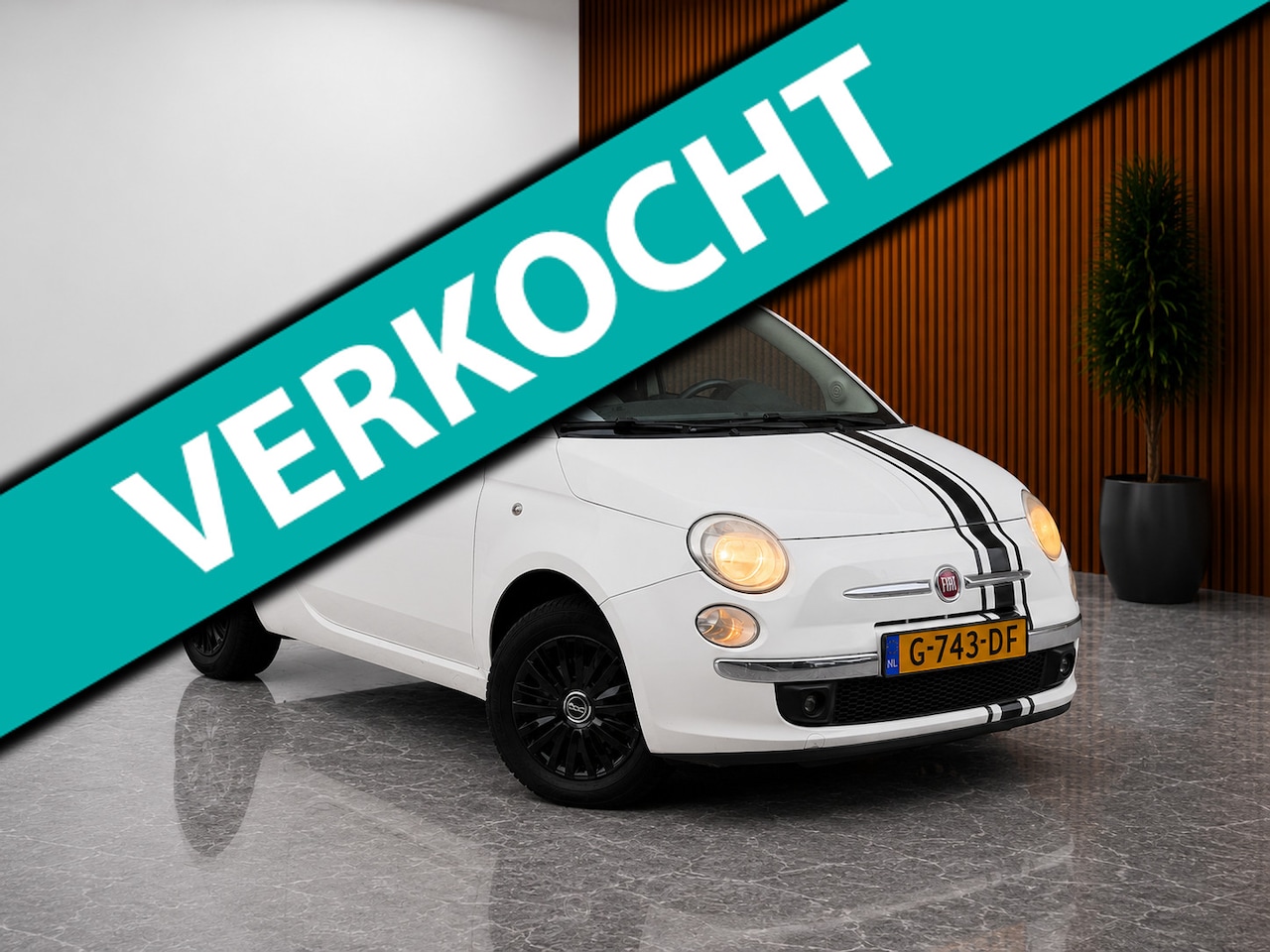 Fiat 500 - 1.2 Sport (PANORAMADAK, CARPLAY, AIRCO IJSKOUD, ELEKTRISCHE RAMEN, STUURBEDIENING, ZEER LE - AutoWereld.nl