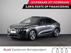 Audi Q6 Sportback e-tron - S edition 83Kwh 252 pk | Adaptive air suspension | Glazen panoramadak | Stoelverwarming vo