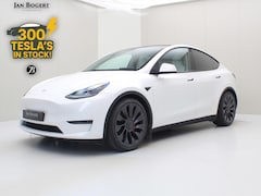 Tesla Model Y - Performance 534pk AWD 91.4% SoH [ WIT LEDER+ENHANCED AUTOPILOT+21 INCH+WARMTEPOMP+RYZEN ]