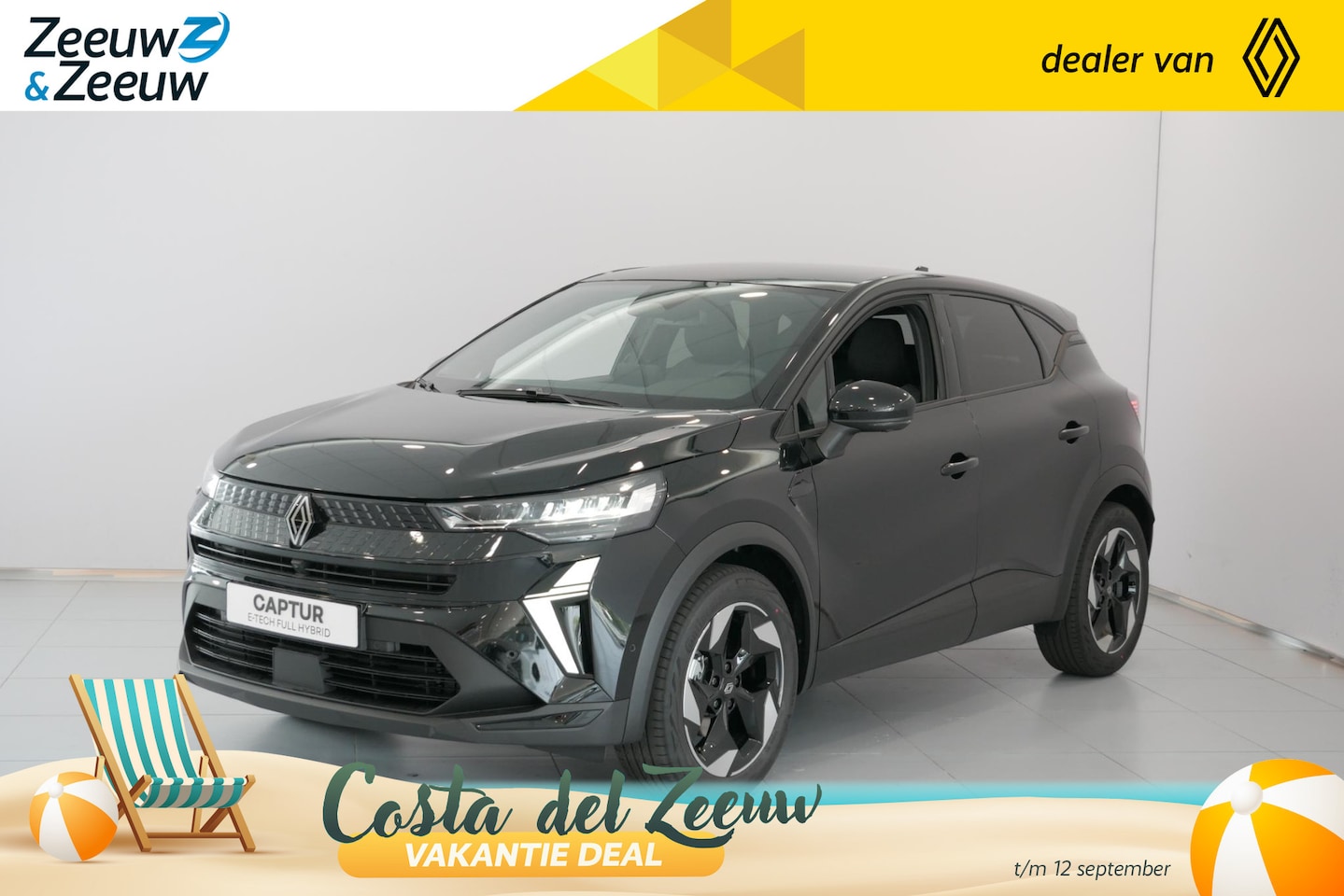 Renault Captur - 1.8 E-Tech full hybrid 160 techno Uit voorraad leverbaar op is op - AutoWereld.nl