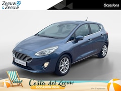 Ford Fiesta - 1.0 EcoBoost Hybrid Titanium X *Navigatie*Parkeersensoren*Cruise Control*Arico*1ste eigena