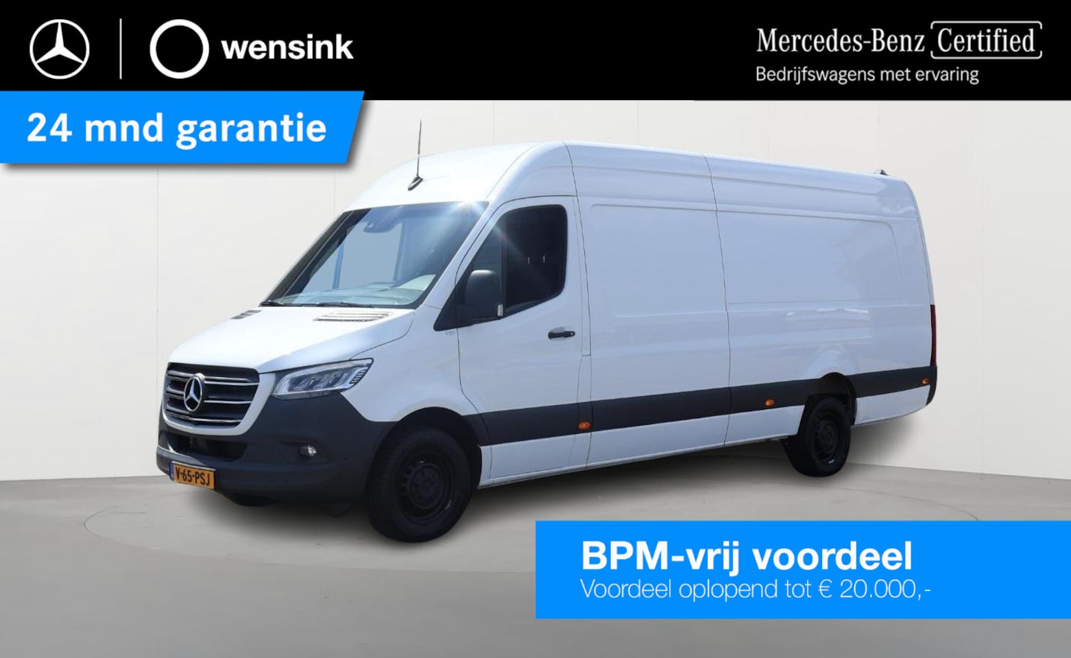 Mercedes-Benz Sprinter - 319 CDI | AUT. | L4 H2 | Pro | Achteruitrijcamera | 475 cm Laadvloer | 2-Zits | Parkeercam - AutoWereld.nl