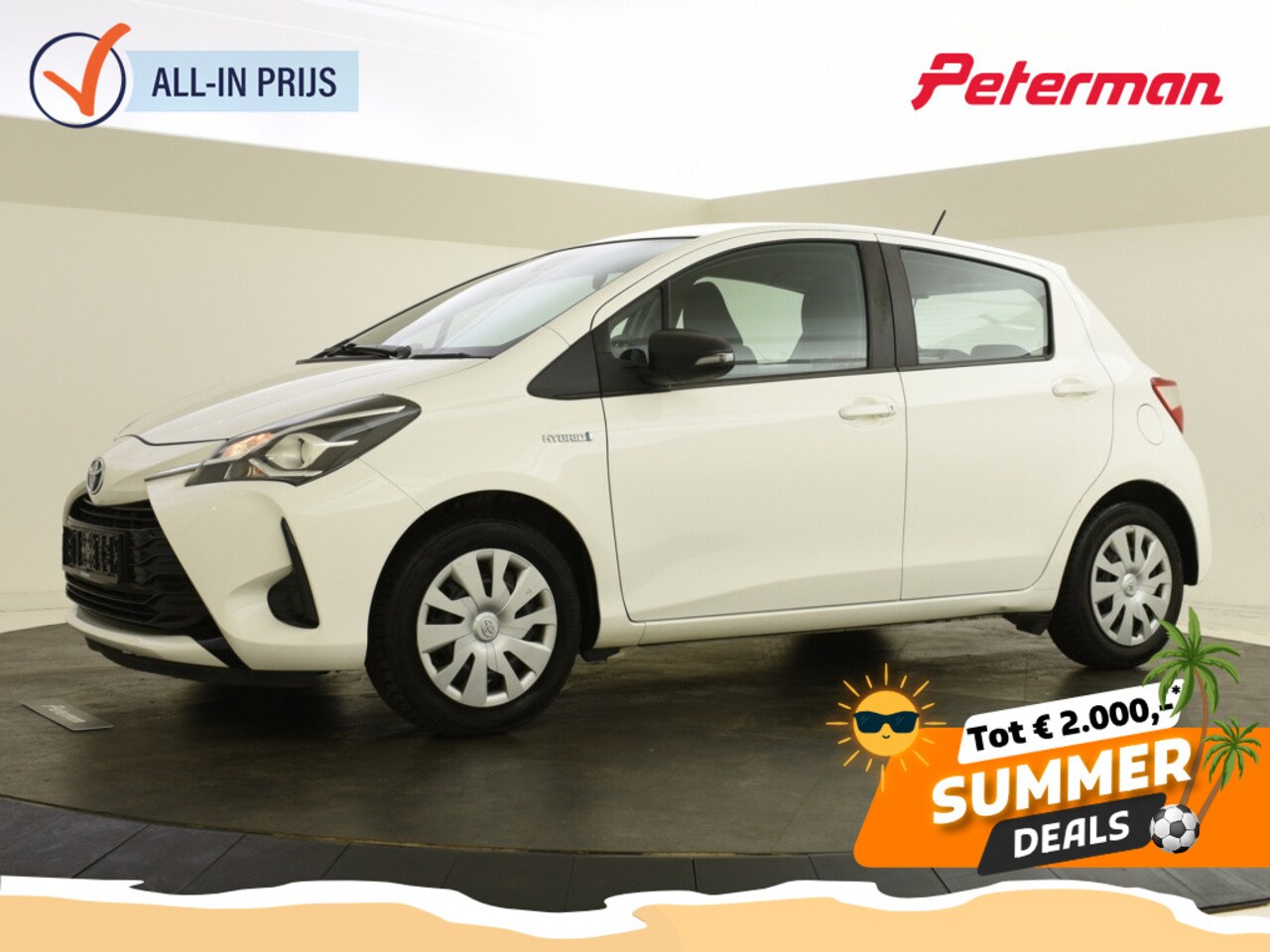 Toyota Yaris - 1.5 Hybrid Active | Bleutooth | Climatronic | USB - AutoWereld.nl