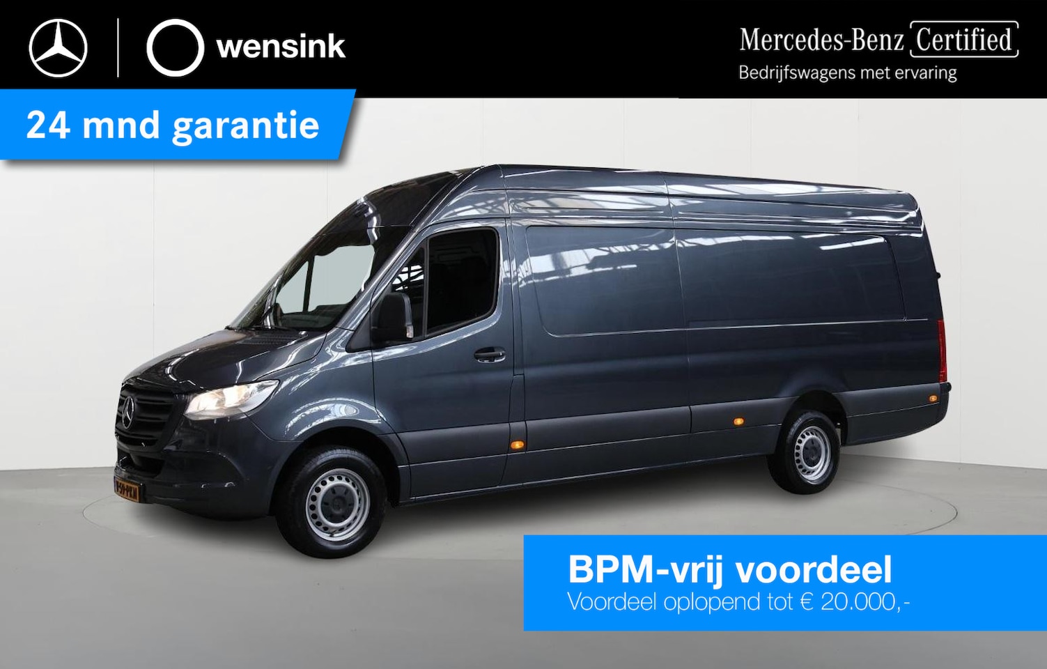 Mercedes-Benz Sprinter - 317 CDI | Aut. | L4 H2 | Pro | Parkeercamera | Apple Carplay/Android Auto | 3-zits | Airco - AutoWereld.nl