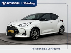 Toyota Yaris - 1.5 Hybrid GR Sport Bi-tone Pearl White / Zwart dak | Apple carplay | Android Auto | All S