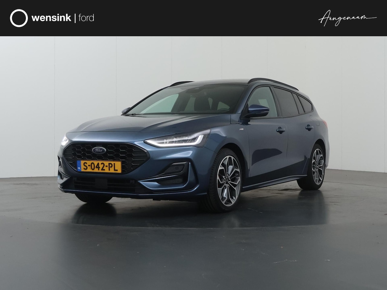 Ford Focus Wagon - 1.0 EcoBoost Hybrid ST Line X | Panormadak | Winterpakket | Cruise Control Adaptief | Head - AutoWereld.nl
