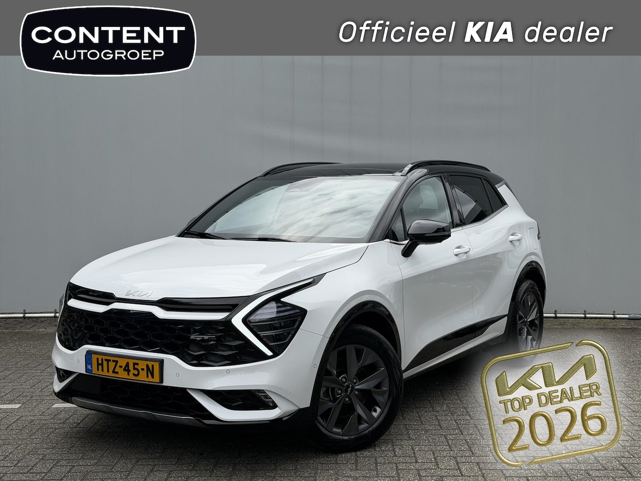 Kia Sportage - 1.6 T-GDi 230pk Hybrid AT6 GT-PlusLine - AutoWereld.nl