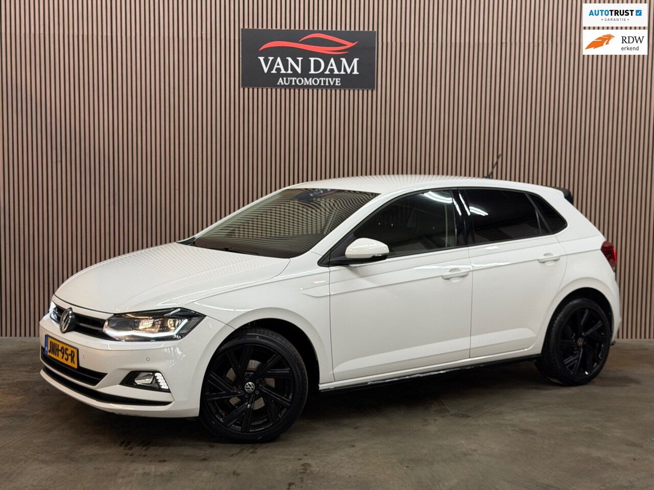 Volkswagen Polo - 1.6 TDI R-Line 2019 DSG LED CRUISE NAVI BLUETOOTH - AutoWereld.nl