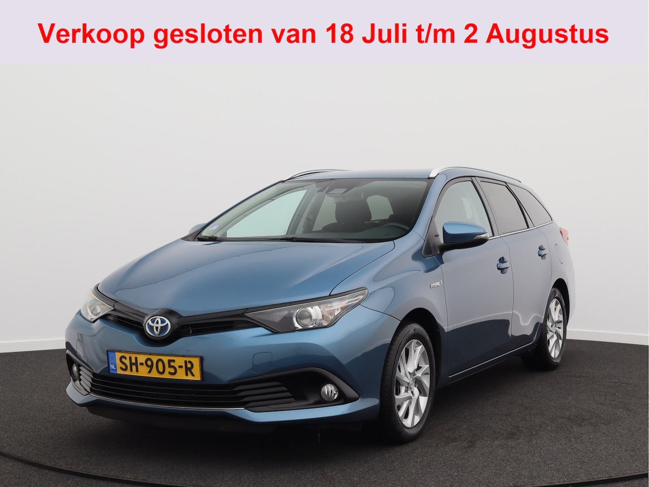 Toyota Auris - 1.8 Hybrid Dynamic/ lage km/ zeer mooi! - AutoWereld.nl