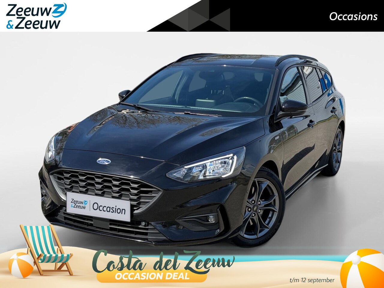 Ford Focus Wagon - 1.0 EcoBoost Hybrid ST Line X Business 155PK | B&O | Winter Pack | Adaptieve Cruise Contro - AutoWereld.nl