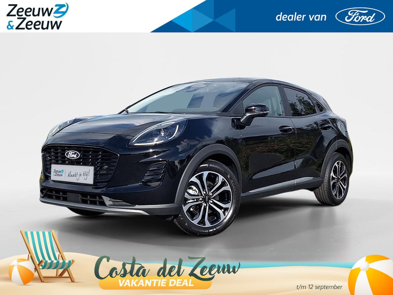 Ford Puma - 1.0 EcoBoost Hybrid Titanium | €5.000,- Korting | 0,99% Ford Options | Nieuw te bestellen - AutoWereld.nl