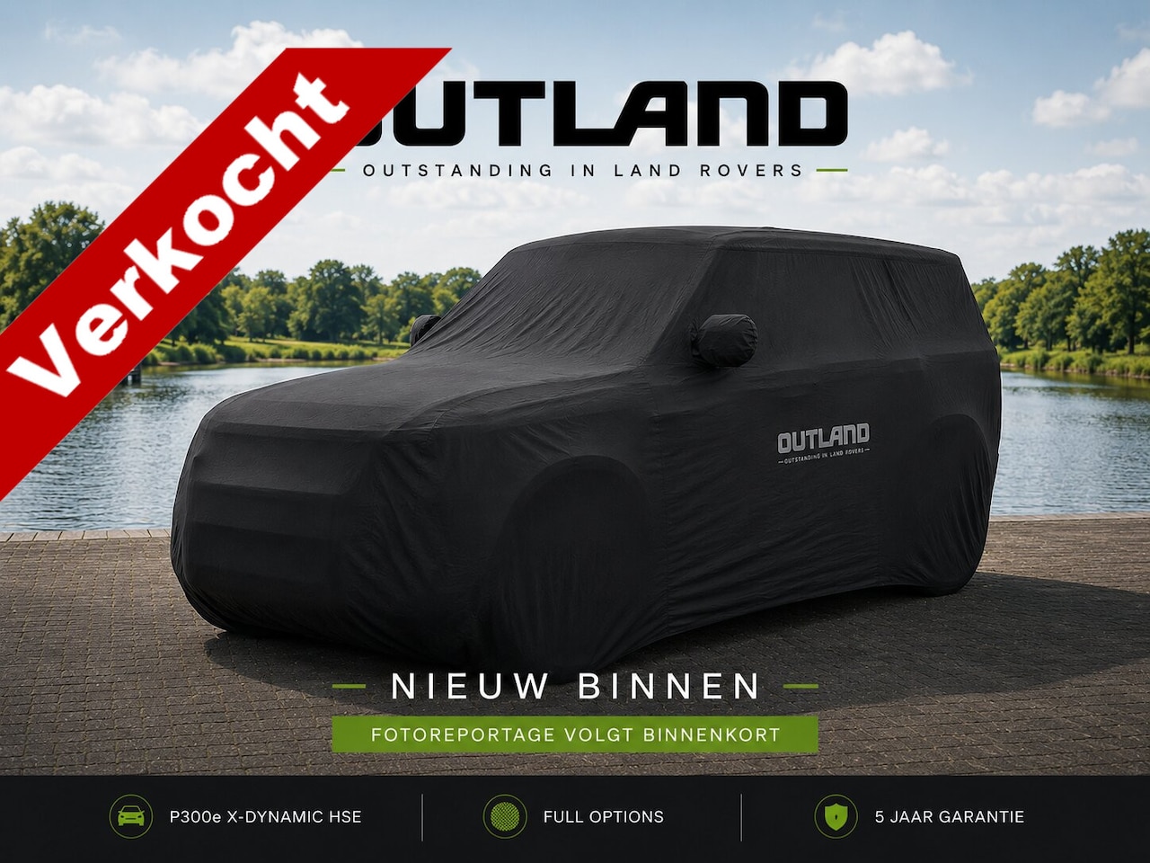 Land Rover Defender 110 - P300e 110 X-Dynamic HSE | 25x Outland Edition II | Full Options | Santorini Black | Carawa - AutoWereld.nl
