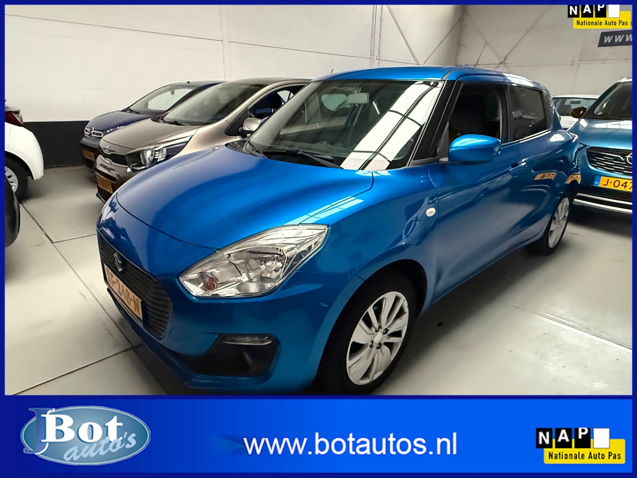 Suzuki Swift - 1.2 Select / NIEUW MODEL / AIRCO / ACHTERUITRIJCAMERA / STOELVERWARMING / NEDERLANDSE AUTO - AutoWereld.nl