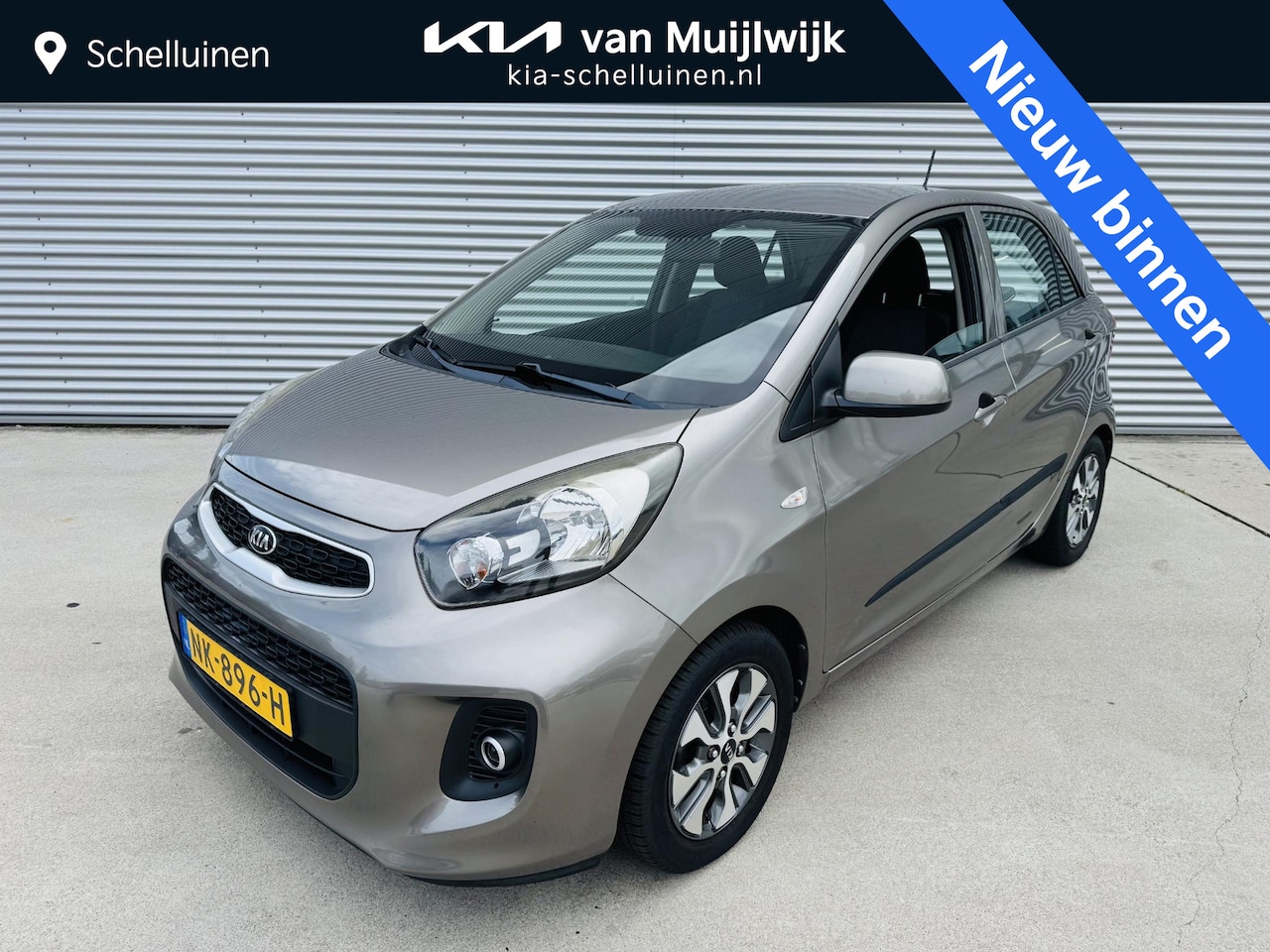 Kia Picanto - 1.0 EconomyPlusLineNavigator Draaghaak tbv de fietsendrager | NW geleverd&Onderhouden | Ai - AutoWereld.nl