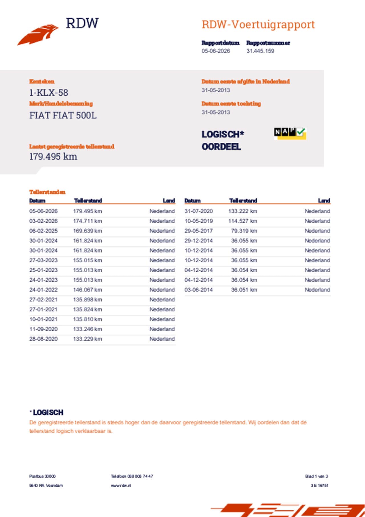 Fiat 500 L - 0.9 TwinAir Easy Eco 0.9 TwinAir Easy Eco , Airco , Cruise Control