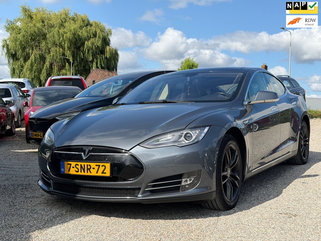 Tesla Model S - 85 Base Free Supercharging Accu Reparatie gehad factuur aanwezig - AutoWereld.nl