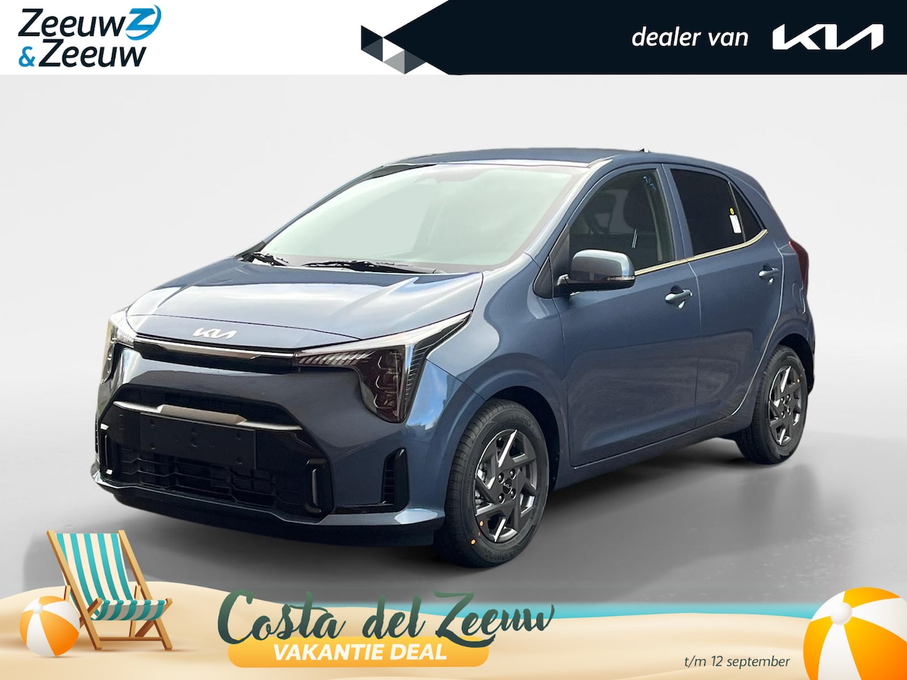 Kia Picanto - 1.0 GDi DynamicPlusLine | Elektrisch inklapbare buitenspiegels | 14" lichtmetalen velgen | - AutoWereld.nl