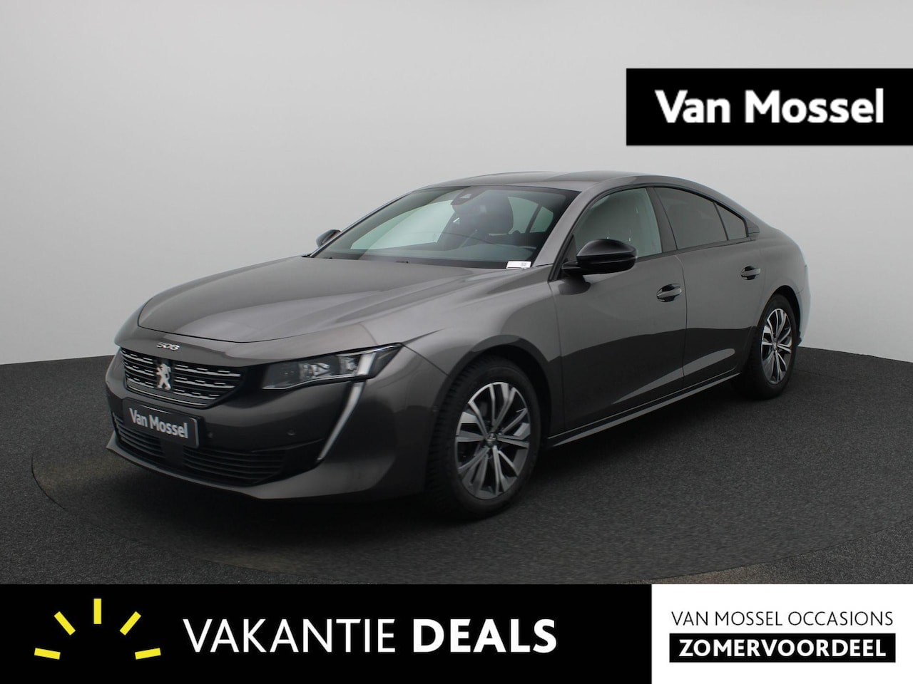 Peugeot 508 - 1.2 130 S&S EAT8 Allure Pack AUTOMAAT | NAVIGATIE | APPLE CARPLAY | CAMERA | PDC | LMV | H - AutoWereld.nl