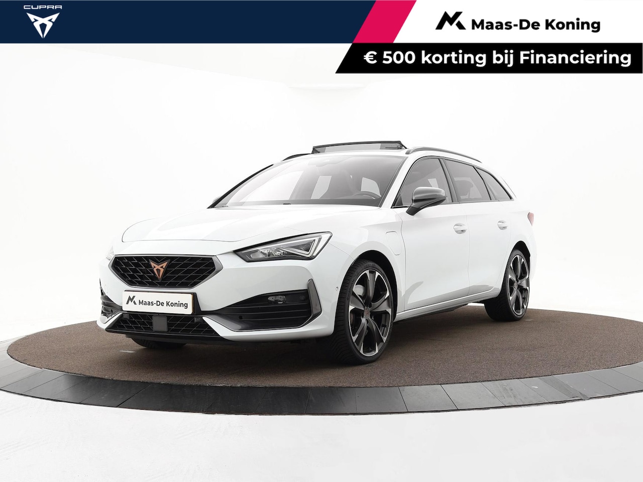 CUPRA Leon Sportstourer - 1.4 245pk DSG e-Hybrid VZ Adrenaline · Panoramadak · Camera · Keyless · Stuur- & Stoelverw - AutoWereld.nl