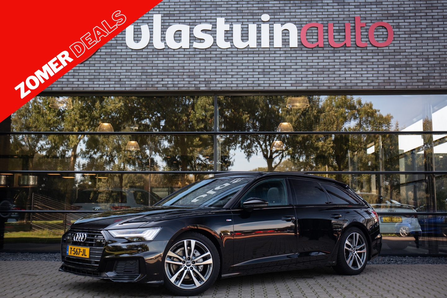 Audi A6 Avant - 40 TFSI S edition Competition 40 TFSI S edition Competition , S-Line, Pano, Trekhaak, Adap. Cruise, Matrix, Memory - AutoWereld.nl