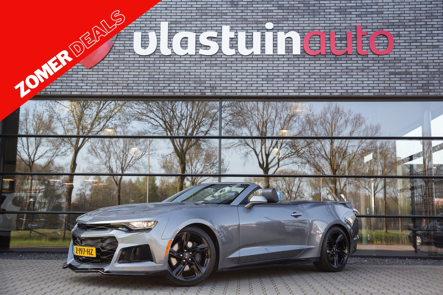 Chevrolet Camaro Convertible - 6.2 V8 Touring 6.2 V8 Touring , BOSE, Stoelverwarming/ventilatie, Camera, CarPlay, Stuurverwarming - AutoWereld.nl