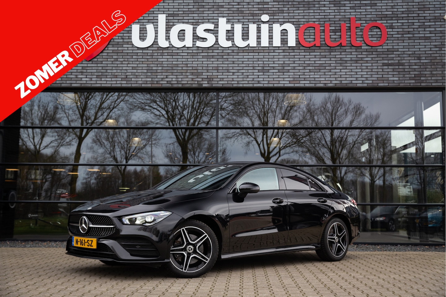 Mercedes-Benz CLA-Klasse - 250 e Business Solution AMG Night , Sfeerverlichting, Achteruitrijcamera - AutoWereld.nl