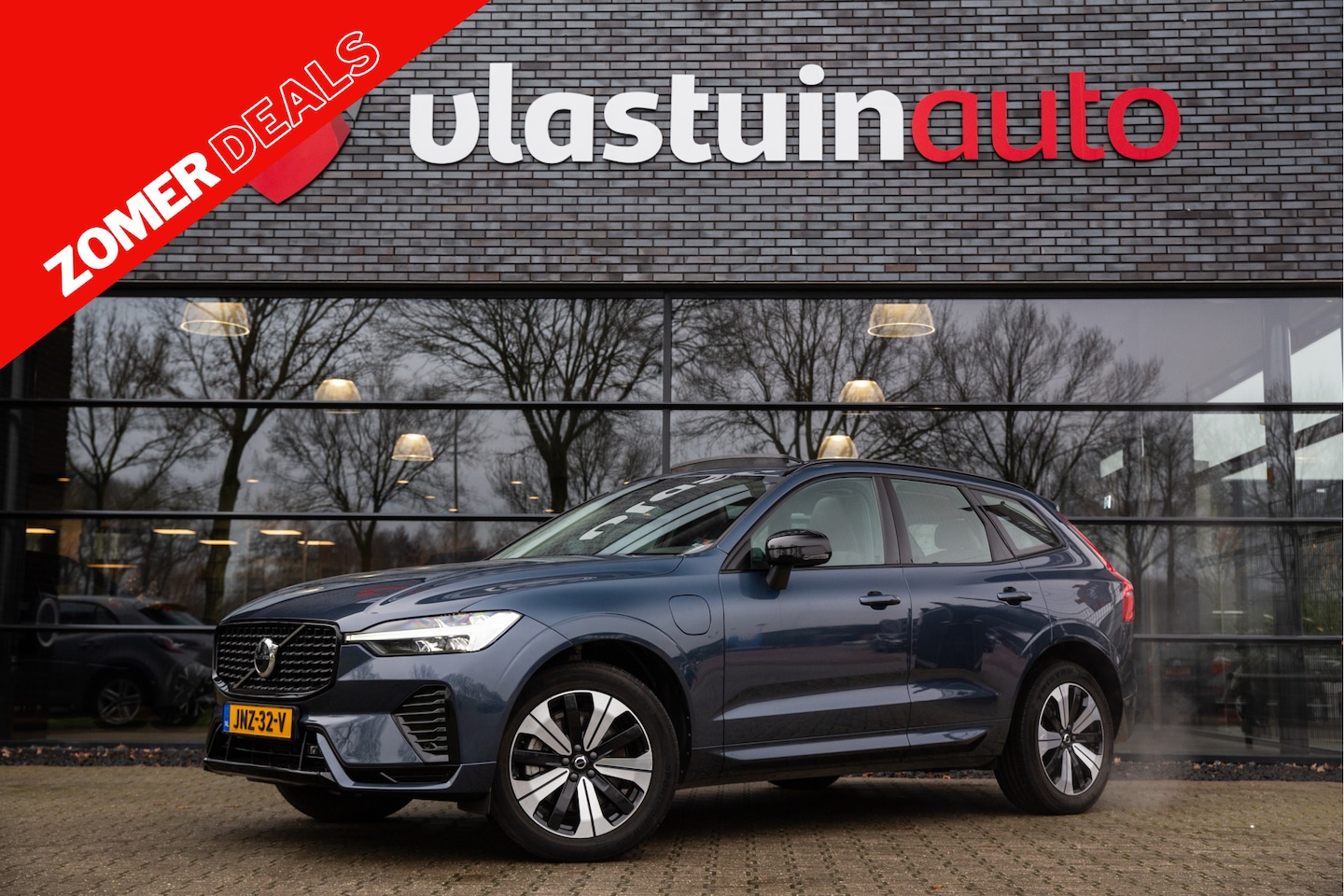 Volvo XC60 - 2.0 T6 Plug-in hybrid AWD Plus Dark Long Range , Panoramadak, Memory, Leer - AutoWereld.nl