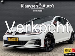 Volkswagen Golf - 2.0 TSI GTI TCR 3 deurs 290 pk DSG | panoramadak | zwart leder sportstoelen | virtual cock