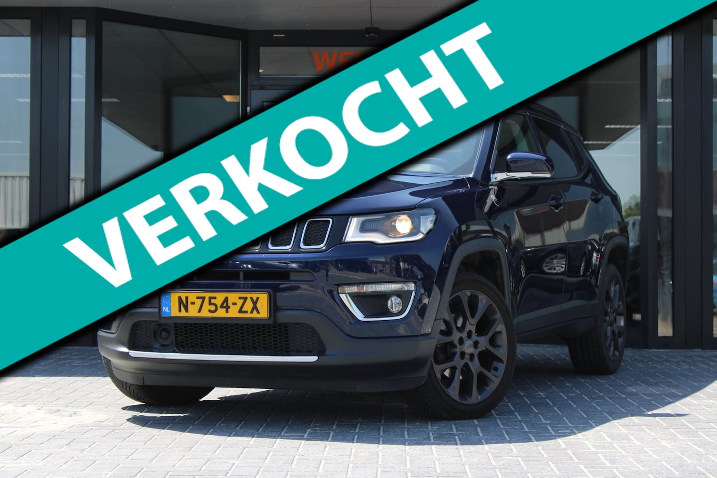 Jeep Compass - 1.4 MultiAir Limited 4x4 1.4 MultiAir Limited 4x4, Trekhaak, Automaat, Camera, Stoelverwarming, Leder, - AutoWereld.nl