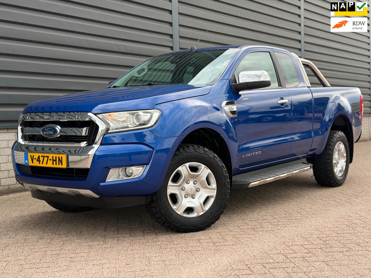 Ford Ranger - 2.2 TDCi Limited Supercab NAVI | NAP | APK | 4X4 - AutoWereld.nl