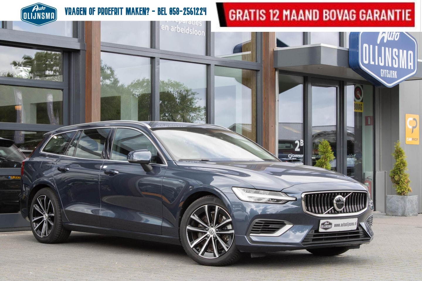 Volvo V60 - 2.0 T6 PHEV AWD Core Bright|Long Range|Camera|Stoel+stuurverwarming| - AutoWereld.nl