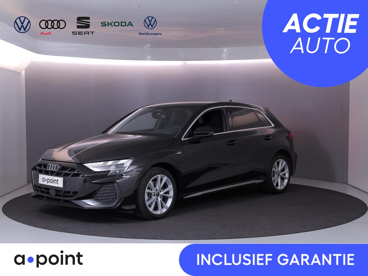 Audi A3 Sportback - 40 TFSI e S edition 204 pk S-tronic | Verlengde garantie | Parkeersensoren (Park assist) | - AutoWereld.nl