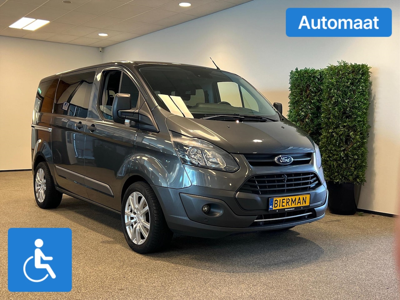 Ford Transit Custom - L1H1 Rolstoelbus Automaat (airco) - AutoWereld.nl