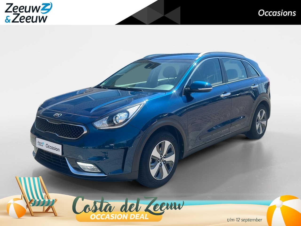 Kia Niro - 1.6 GDi Hybrid DynamicLine | Trekhaak | Carplay | Automaat | Camera | - AutoWereld.nl