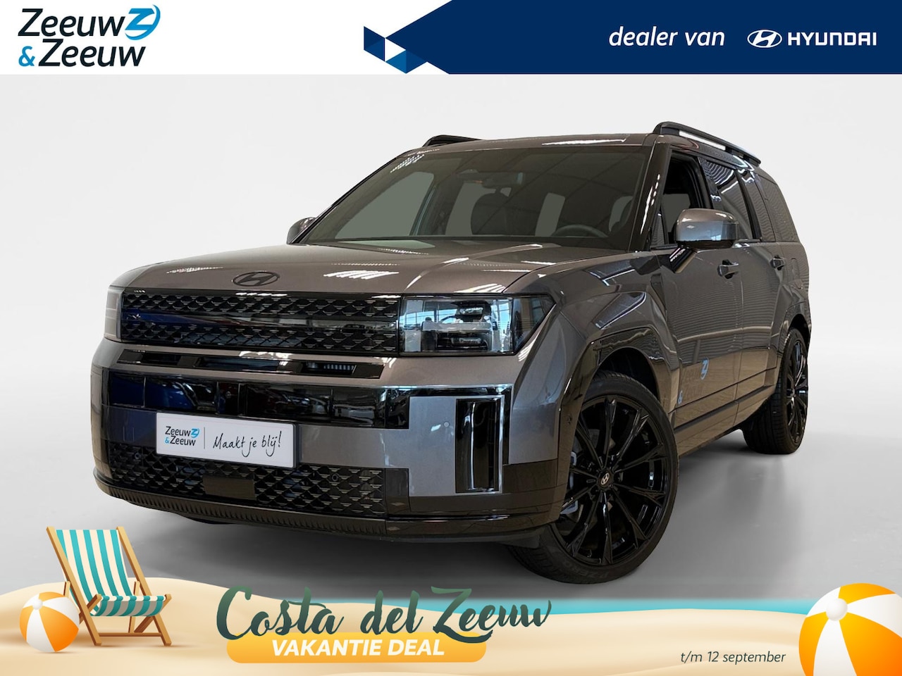 Hyundai Santa Fe - 1.6 PHEV BLACK LINE | 7-PERS. | 4WD | 21'' LM-VELGEN | - AutoWereld.nl
