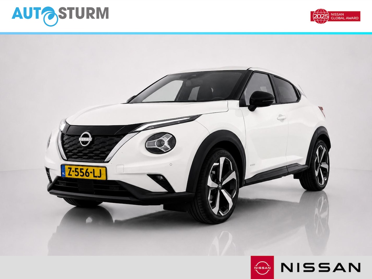 Nissan Juke - 1.6 Hybrid Tekna Alle Optiepakketten! - AutoWereld.nl