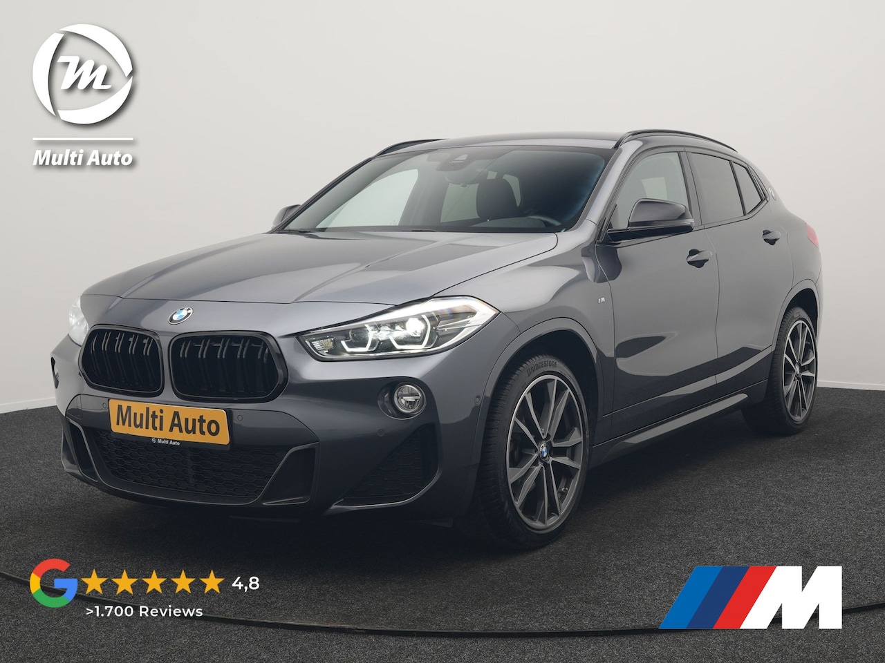 BMW X2 - sDrive18i M Sport 140pk Dealer O.H. | Camera | Lederen Sportstoelen Verwarmd | Led Koplamp - AutoWereld.nl