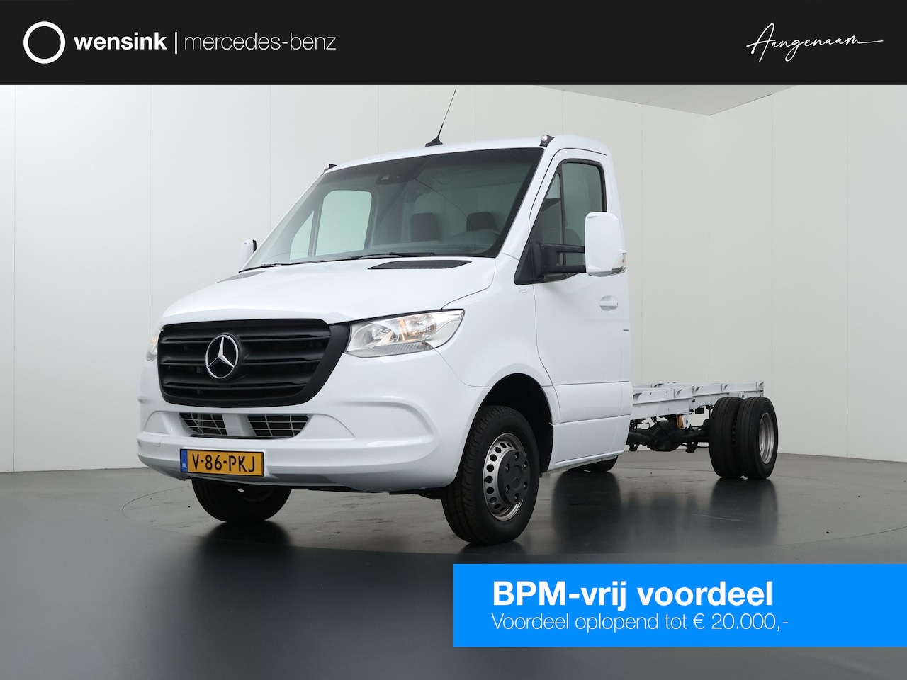 Mercedes-Benz Sprinter - 515 CDI | Aut. | L3 | Chassis | Pro | BPM VRIJ | Dubbel-lucht | Bluetooth | 3-zits | Airco - AutoWereld.nl