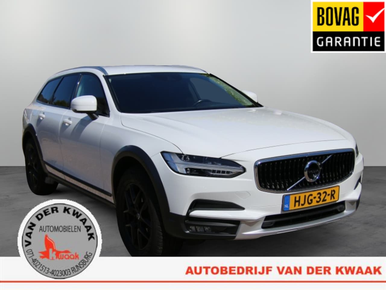 Volvo V90 Cross Country - | Pilot assist | 2.0 T6 AWD/Pilot assist/360 camera/Dode hoek detectie - AutoWereld.nl