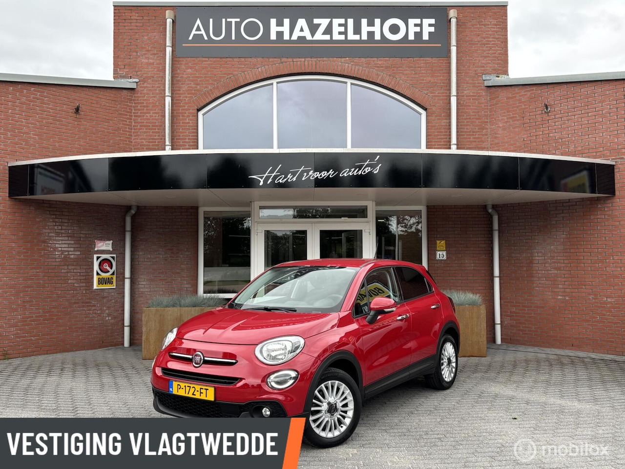 Fiat 500 X - 1.3 FireFly Turbo 150 Connect Automaat | PDC V+A | Camera | Bluetooth | Airco | Cruise Con - AutoWereld.nl