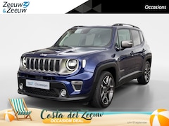 Jeep Renegade - 1.3T Freedom | Trekhaak | Leder | Adap Cruise | Verw stoelen en stuur | 19"velgen |