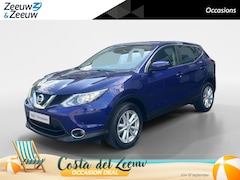 Nissan Qashqai - 1.2 Acenta | Climate | Cruise | Trekhaak | Parkeersensoren | Camera | Navigatie |